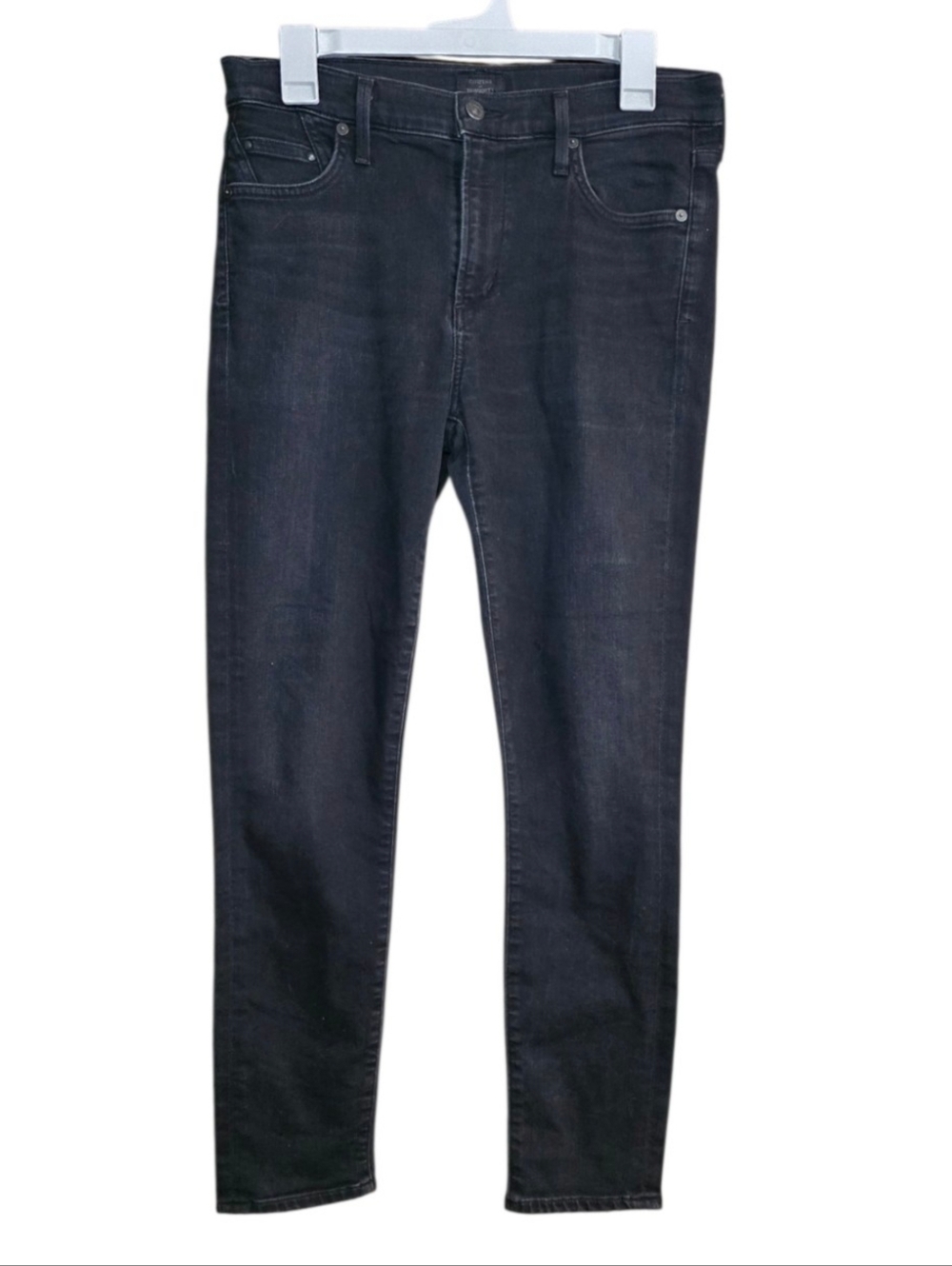 Citizens Of Humanity Rocket Ankle High Rise Skinny Jeans Black Wash Size 29 - Picture 3 of 12